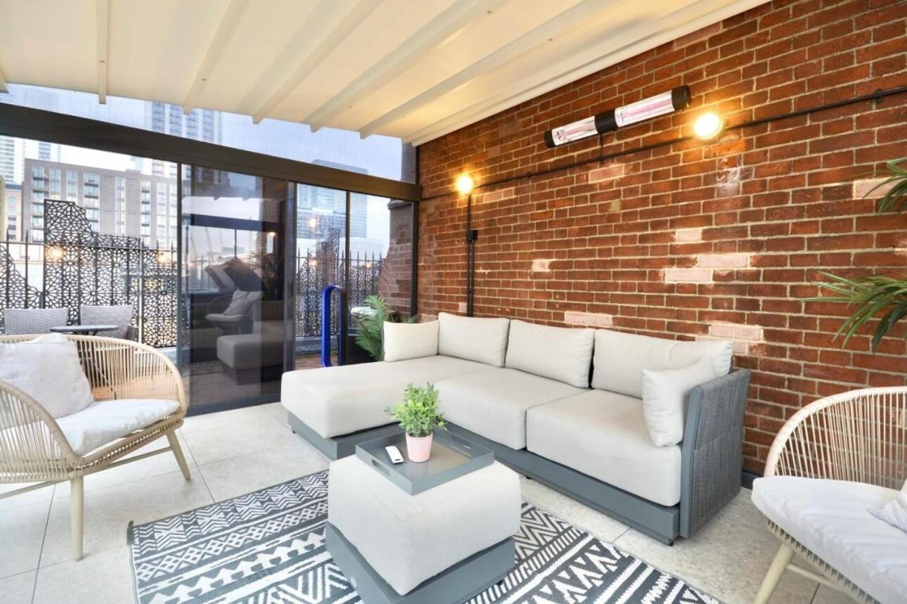 3 X Bedroom Riverside Flat With Hot Tub On Roof Terrace ลอนดอน ภายนอก รูปภาพ